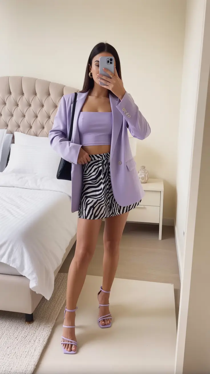 cute outfits for women 2026 Lavender Confidence