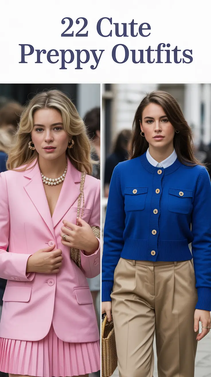 Cute Preppy Outfits 2026: Trendy & Timeless Fashion Inspo for Every Season