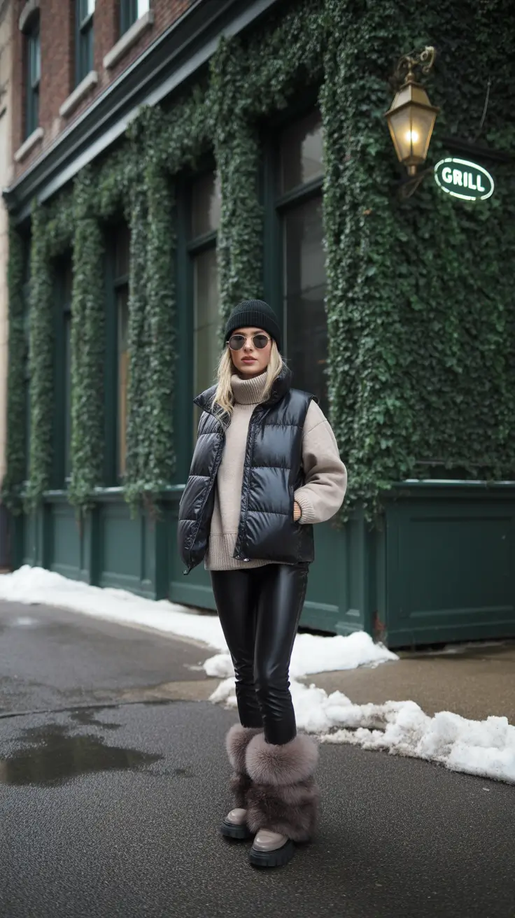 cold weather outfits winter Modern Arctic Mix