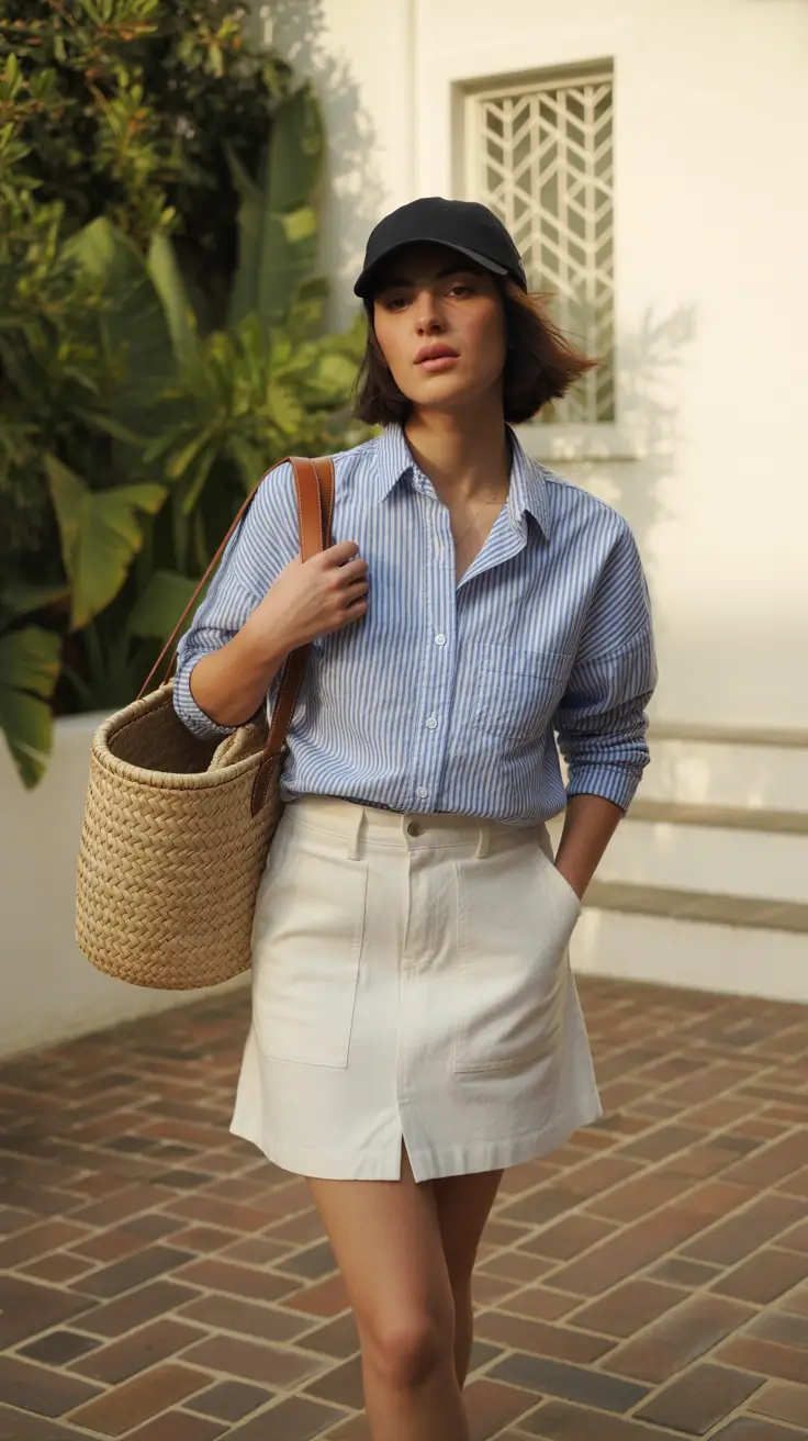 fashion outfits 2026 seaside simplicity with a twist