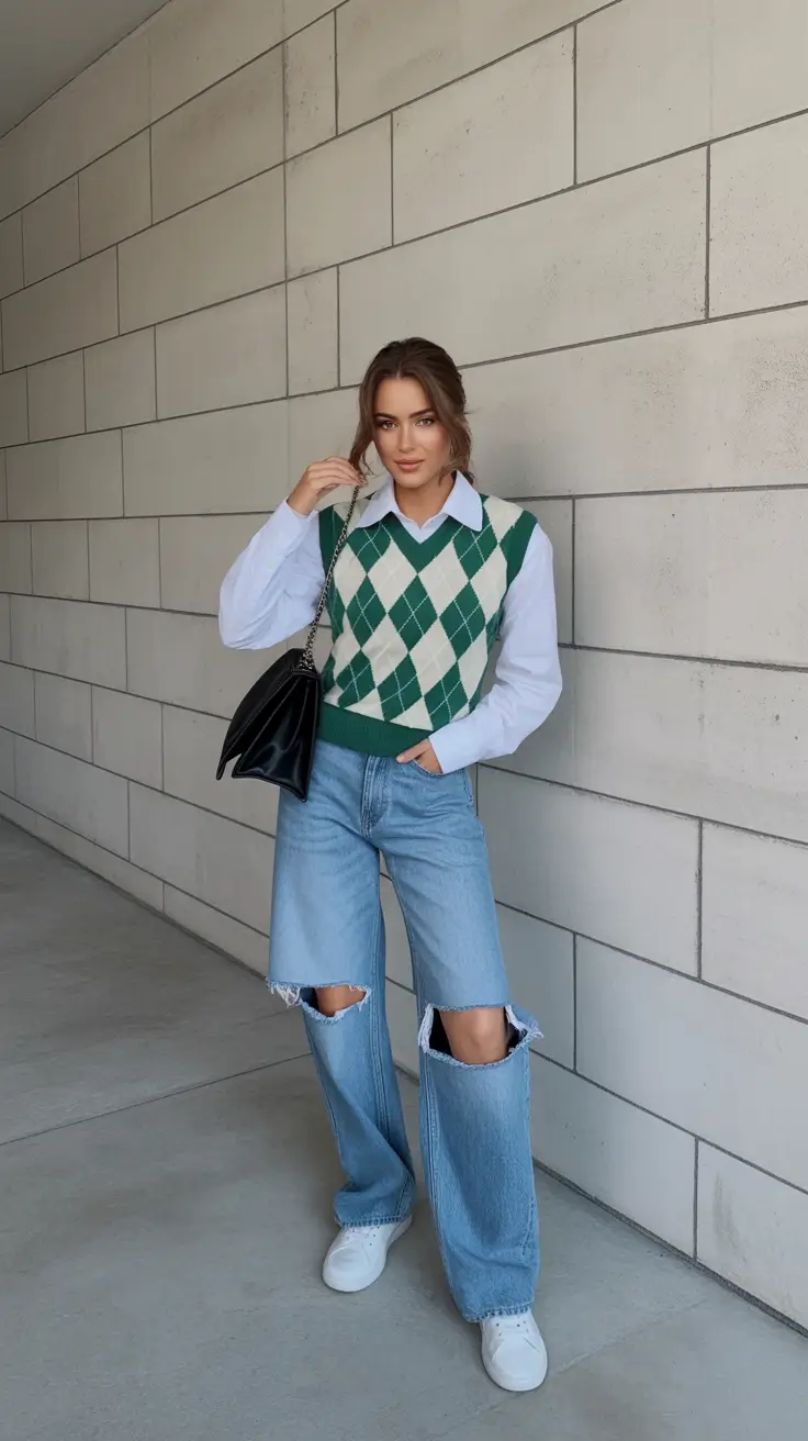 fashion outfits 2026 preppy layers for modern days