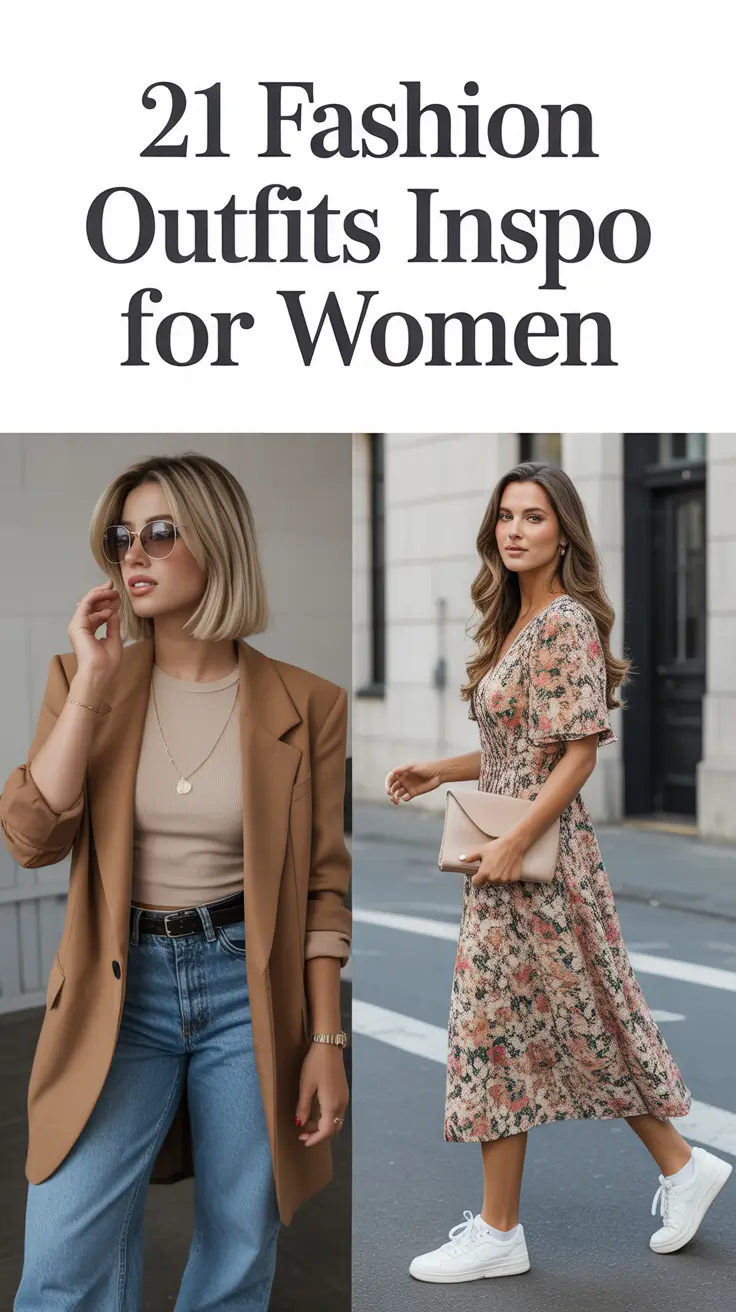 Fashion Outfits Inspo for Women 2026: Elegant Everyday Looks Inspired by Y2K & 80s Revival