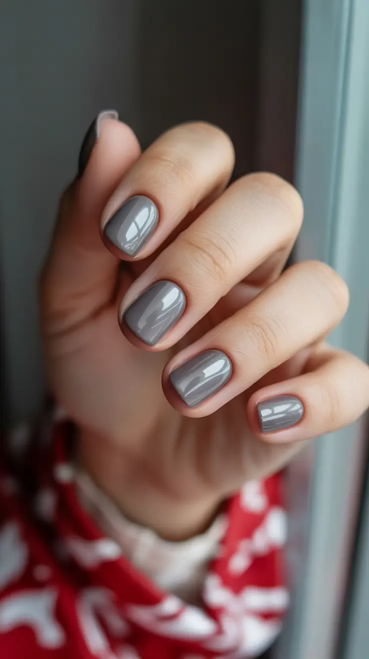 Gel Nail Trends Christmas 2025 Mocha Glow Minimalism