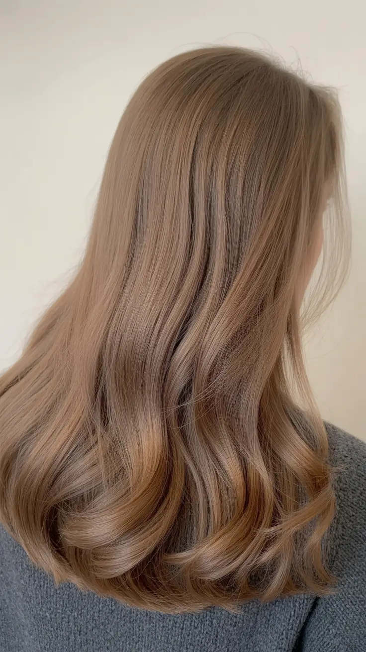 Hair color ideas 2026 Soft Beige Brown