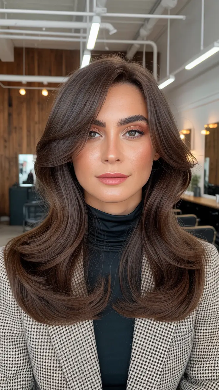 Hair color ideas 2026 Classic Espresso Layers