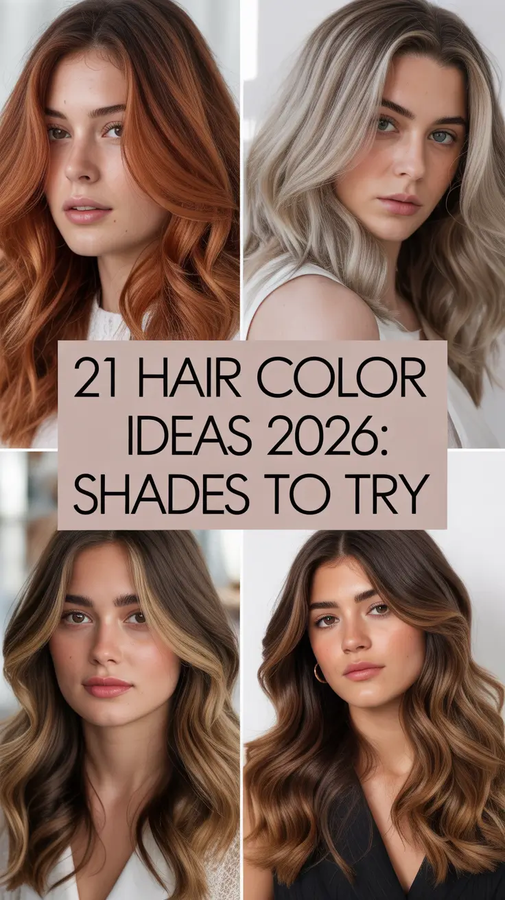 Hair Color Ideas 2026: Shades to Try for Every Skin Tone and Season