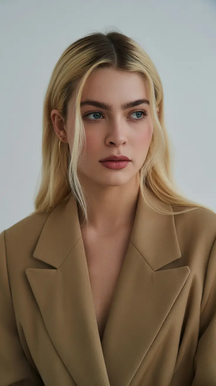 Honey blonde hair color 2026 Muted Mushroom Honey Blonde