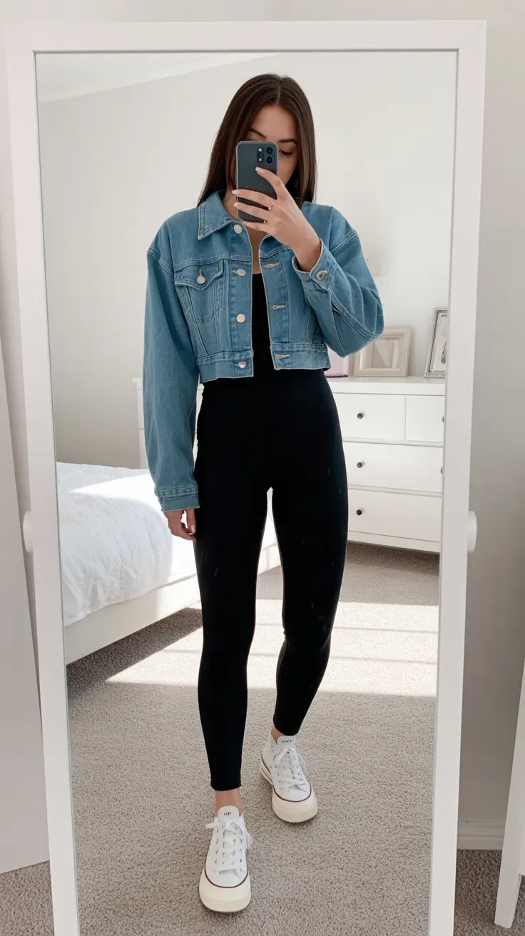 jeans outfits for women 2026 Mirror-Ready Denim Simplicity