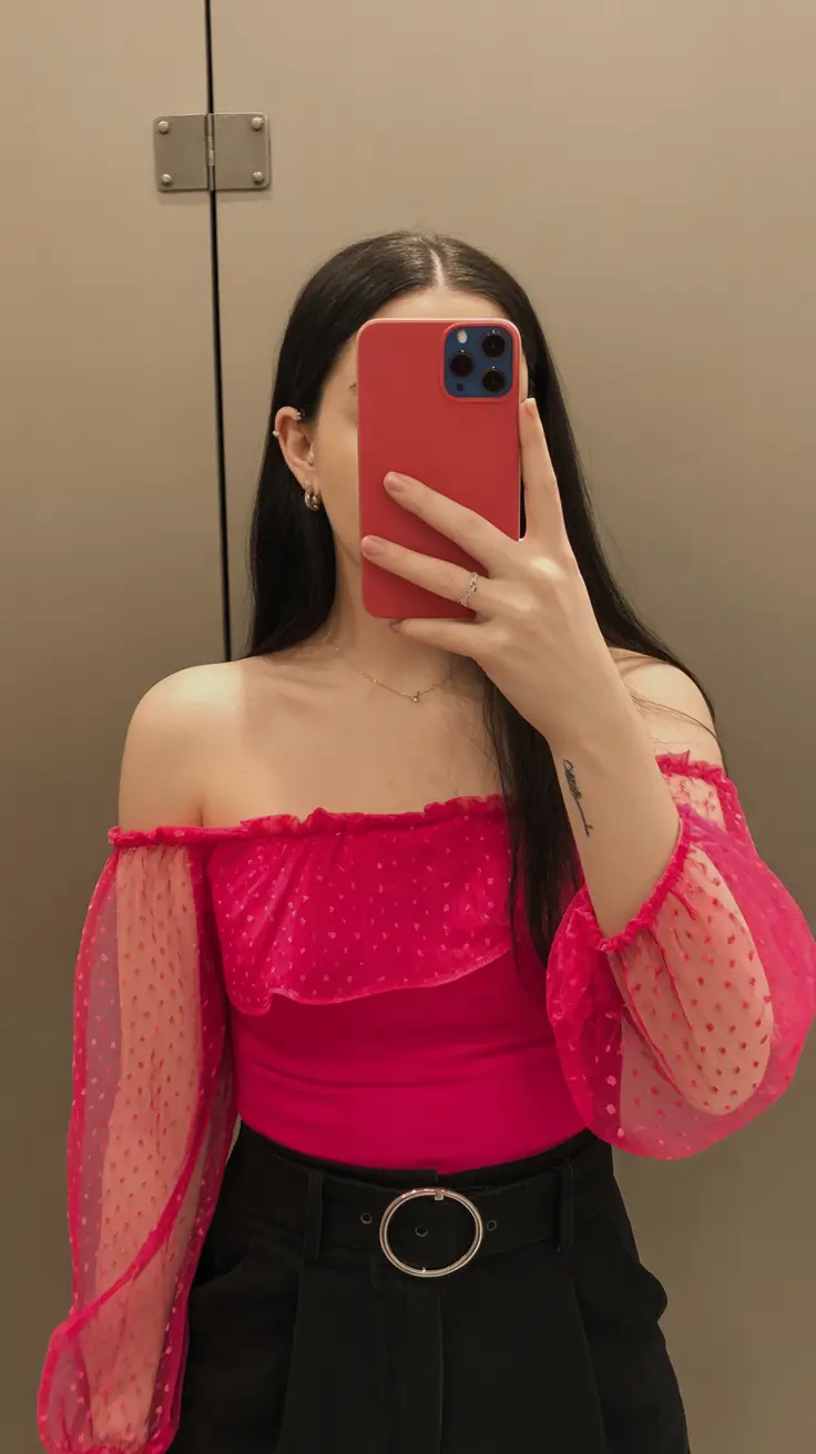 trendy outfits 2026 Hot Pink Statement