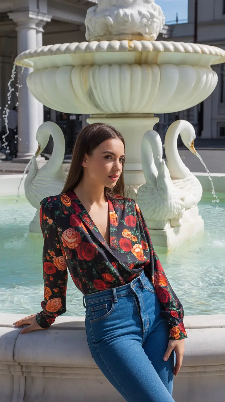 trendy outfits 2026 Floral Renaissance