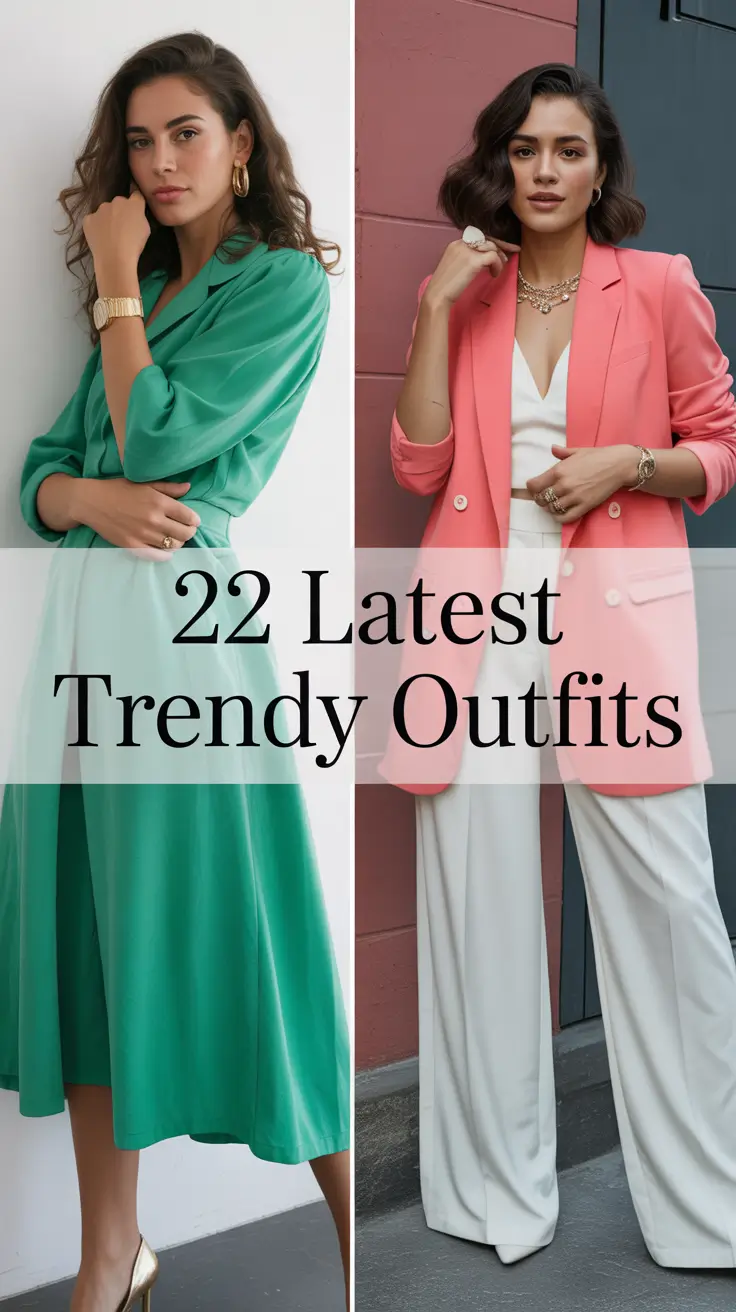 Latest Trendy Outfits 2026 — Classy, Cute & Easy Fashion Ideas for Every Season