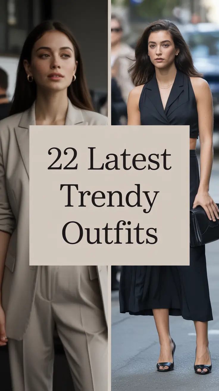 Latest Trendy Outfits 2026 — Classy, Cute & Easy Fashion Ideas for Every Season