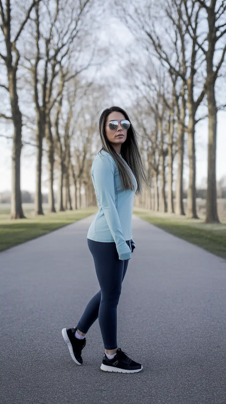 Matching gym outfits 2026 Cool Toned Minimalism