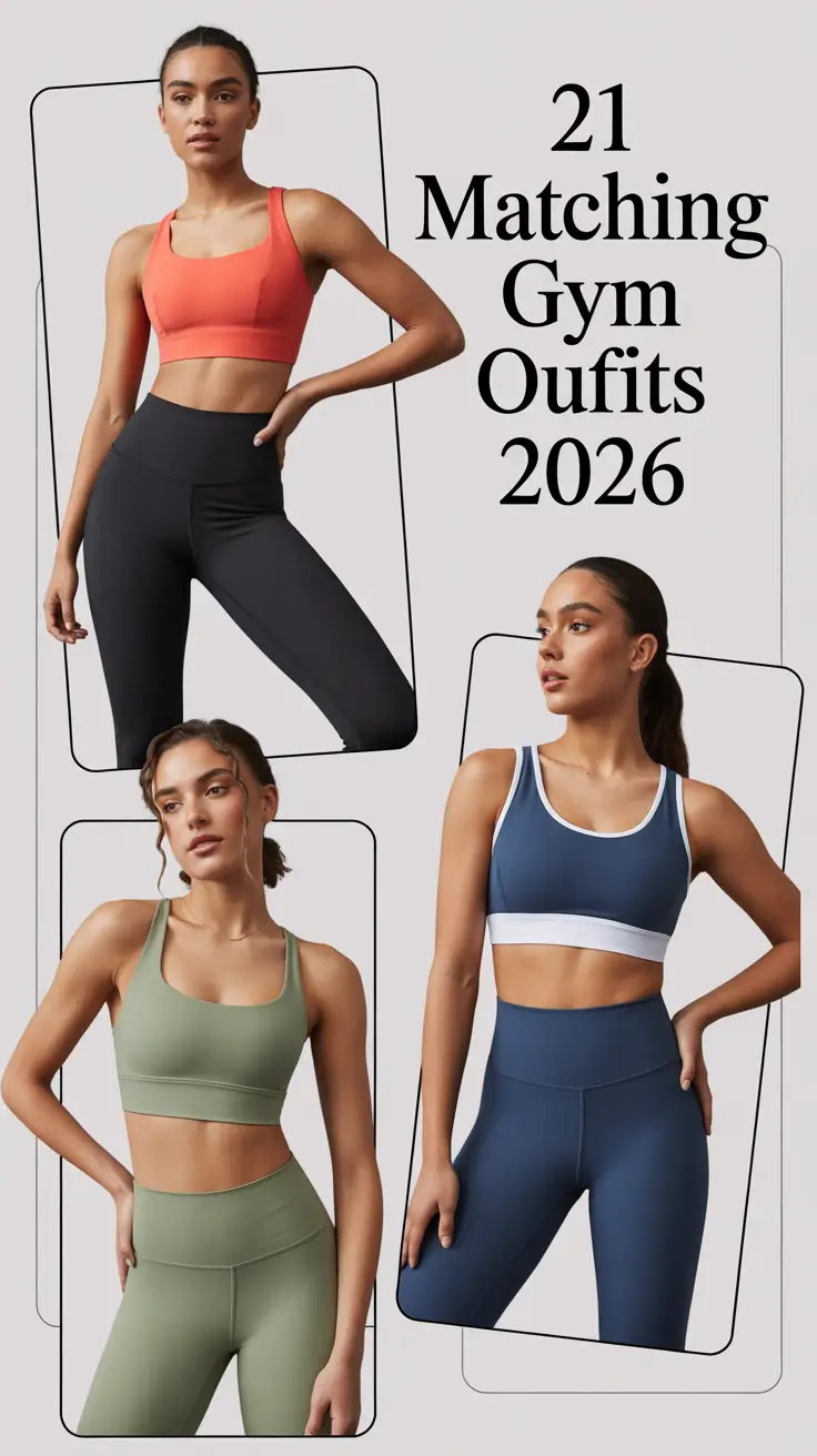 Matching Gym Outfits 2026: Classy, Comfy & Aesthetic Activewear Inspo for Women