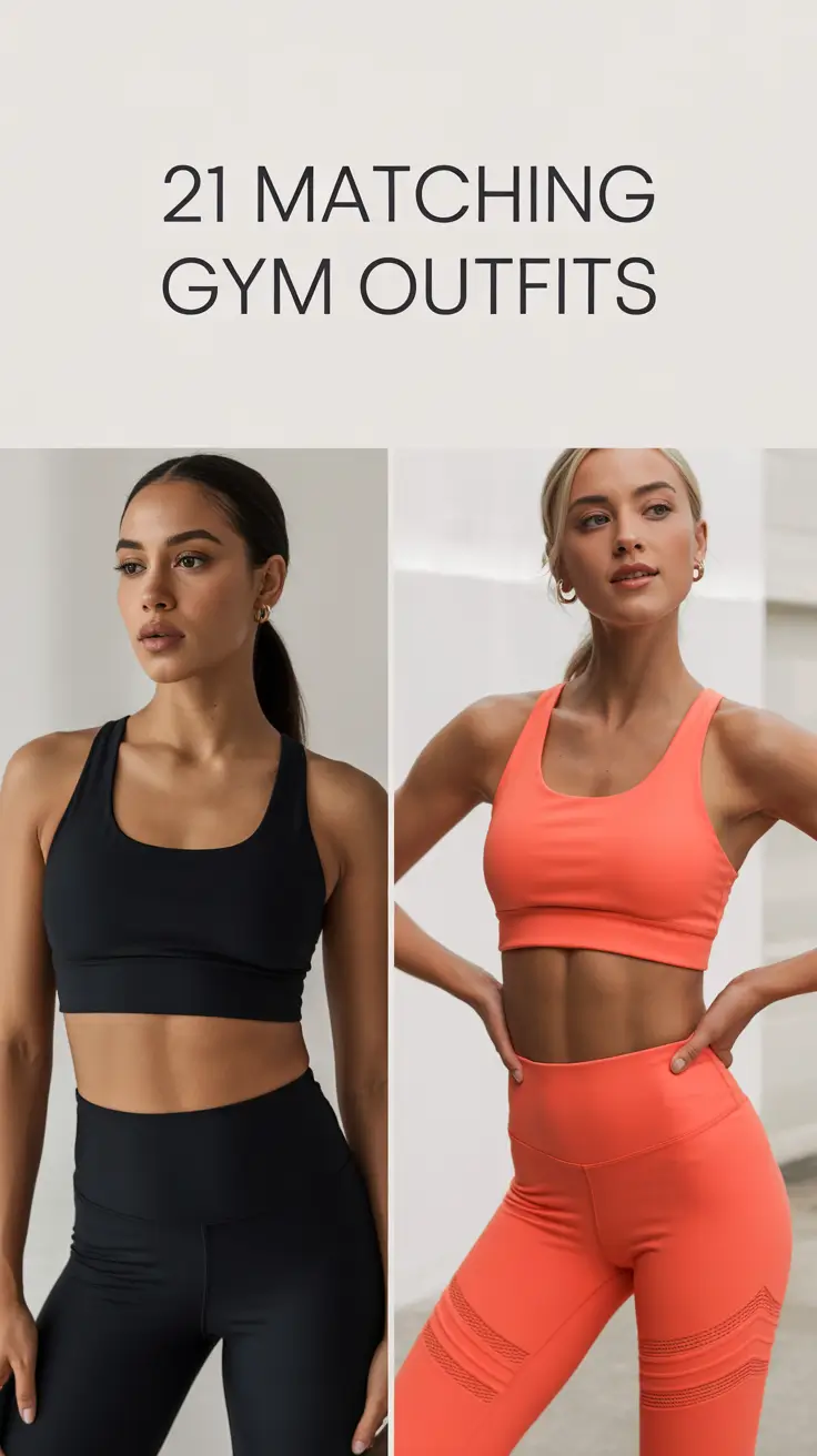 Matching Gym Outfits 2026: Classy, Comfy & Aesthetic Activewear Inspo for Women