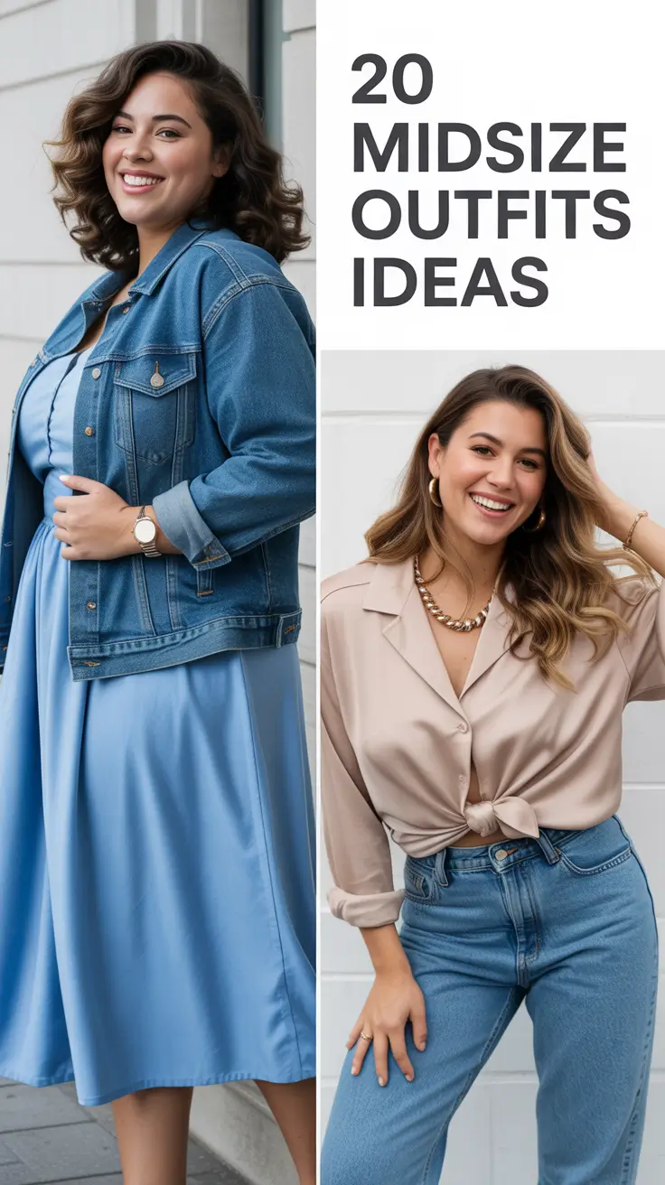 Midsize Outfits Ideas 2026: Chic, Comfy & Confident Looks for Every Season
