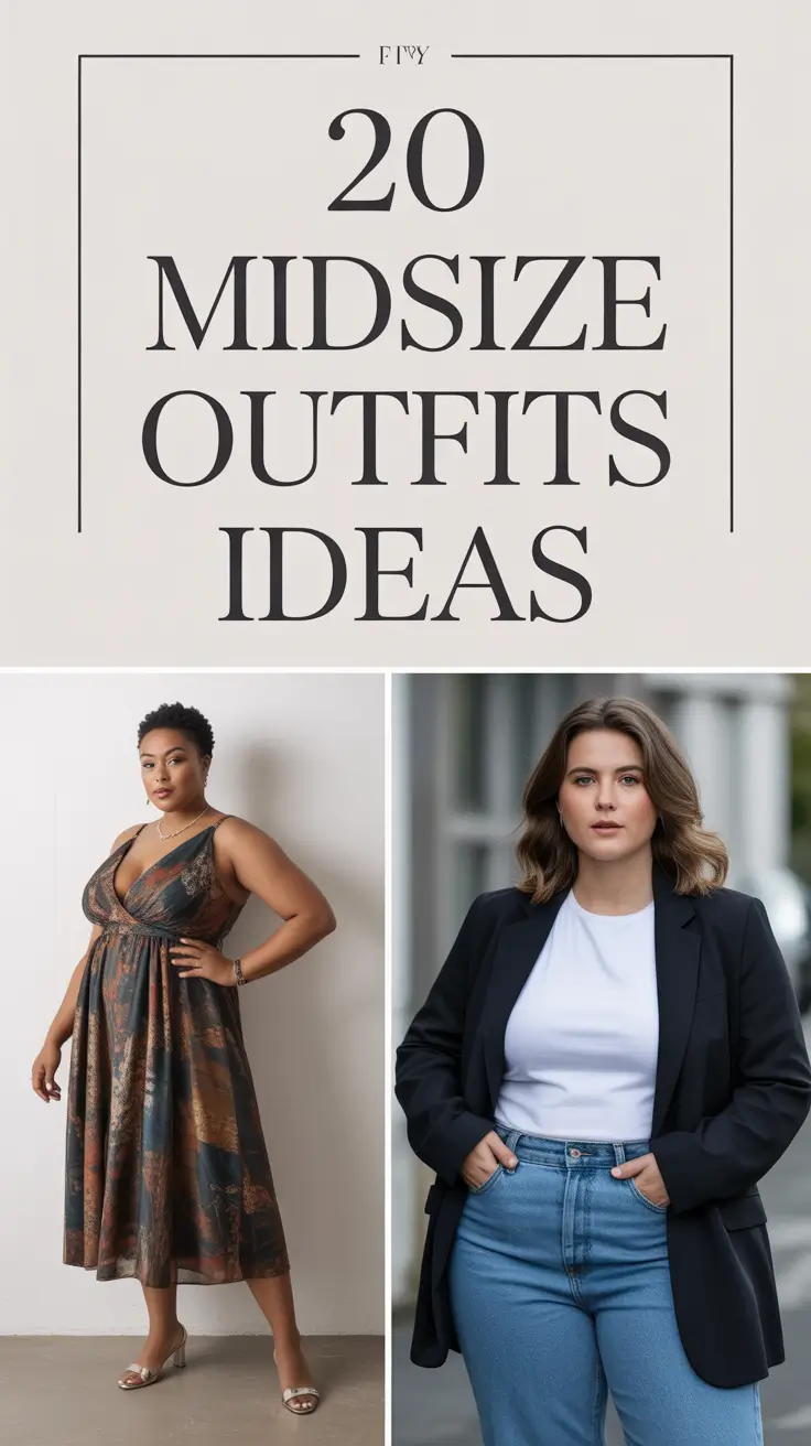 Midsize Outfits Ideas 2026: Chic, Comfy & Confident Looks for Every Season