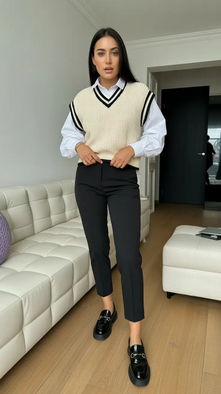 old money outfits casual Effortless Collegiate Charm