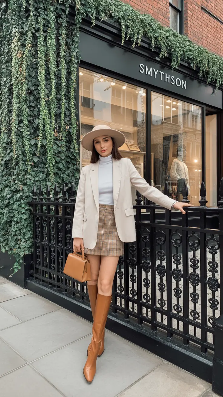 old money outfits fall Autumn Plaid Revival