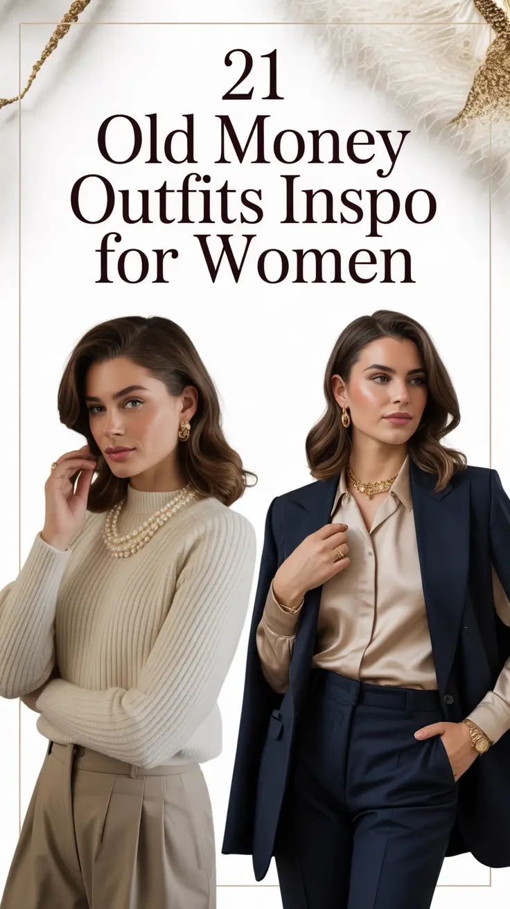 Old Money Outfits Inspo for Women 2026: Elegant, Timeless & Effortless Style Ideas