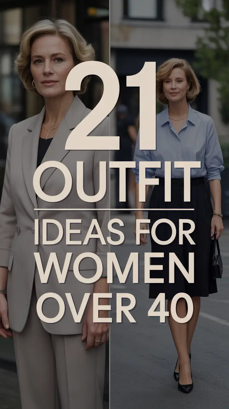 Outfit Ideas for Women Over 40 in 2026: Fresh, Elegant, and Wearable Looks for Every Season