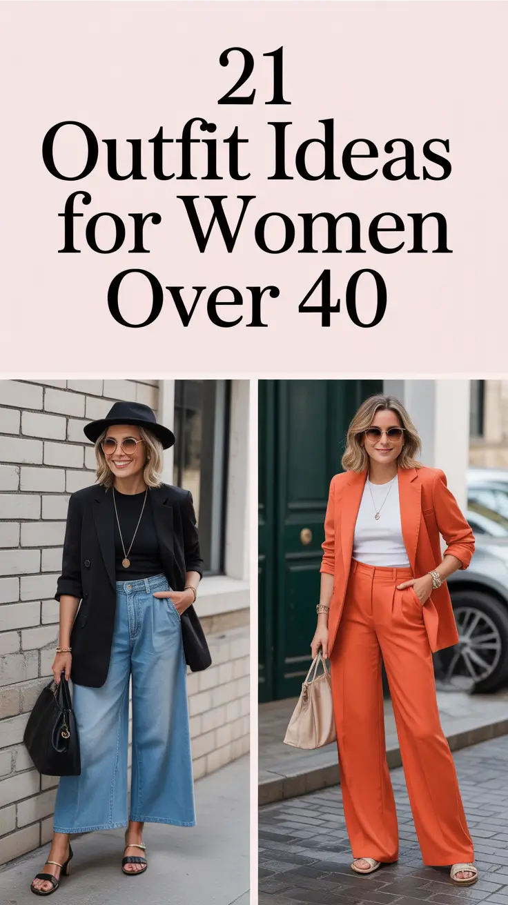 Outfit Ideas for Women Over 40 in 2026: Fresh, Elegant, and Wearable Looks for Every Season