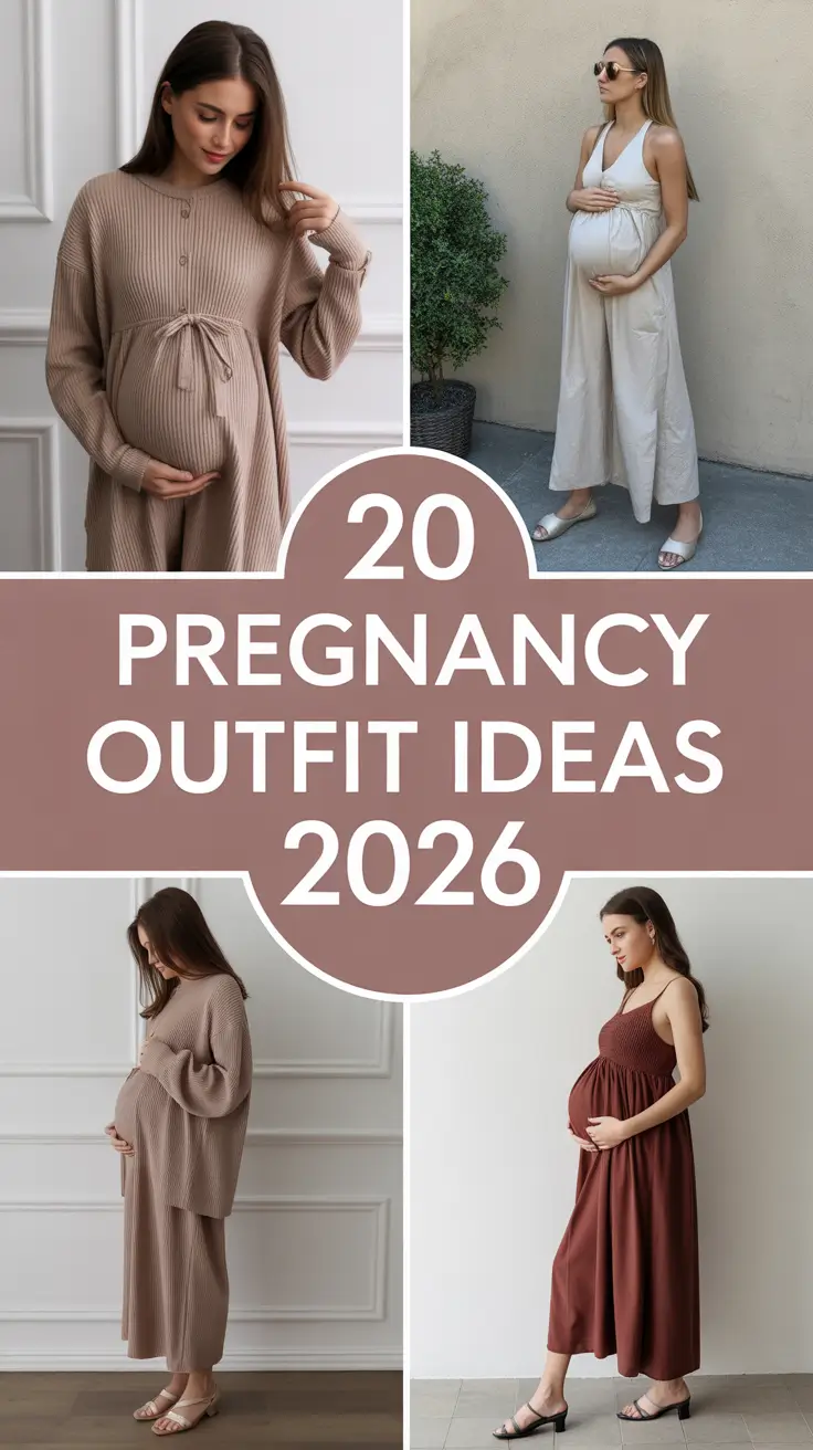 Pregnancy Outfit Ideas 2026: Chic Fall/Winter & Summer Looks That Feel Comfortable and Elevated