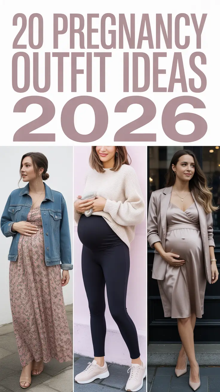 Pregnancy Outfit Ideas 2026: Chic Fall/Winter & Summer Looks That Feel Comfortable and Elevated