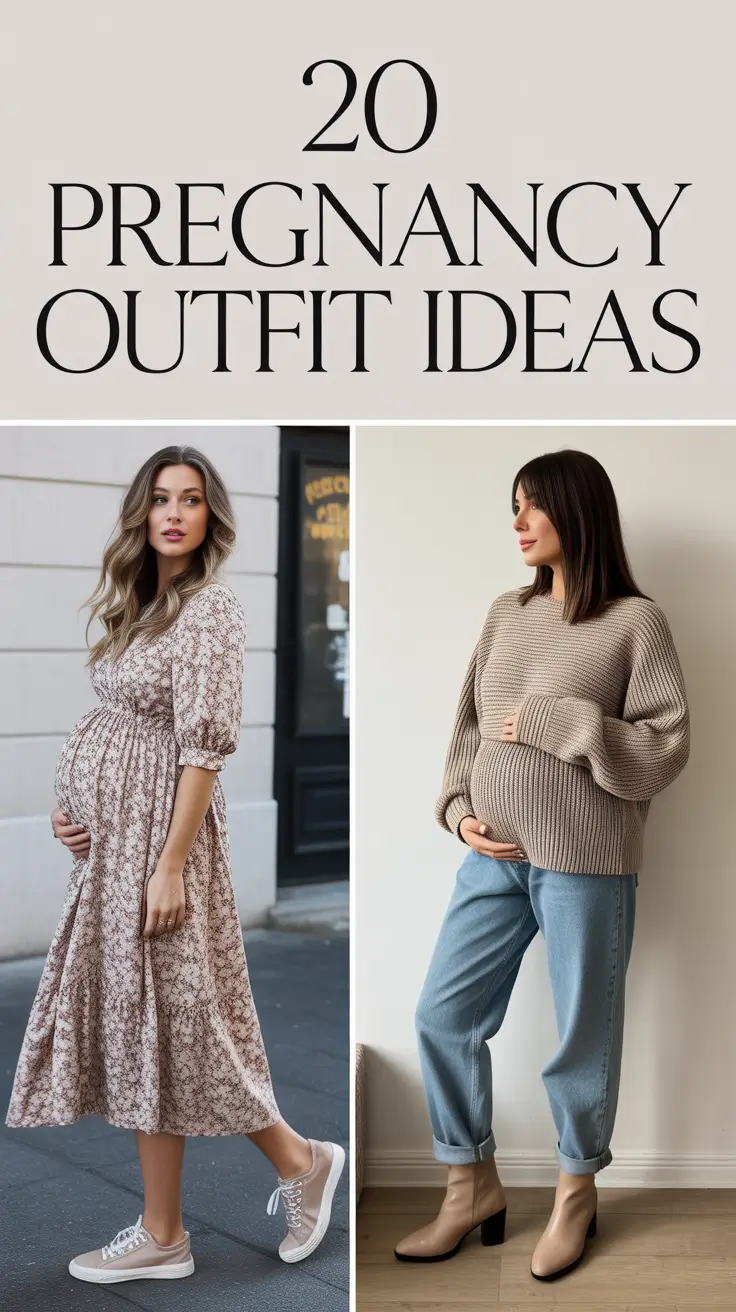 Pregnancy Outfit Ideas 2026: Chic Fall/Winter & Summer Looks That Feel Comfortable and Elevated