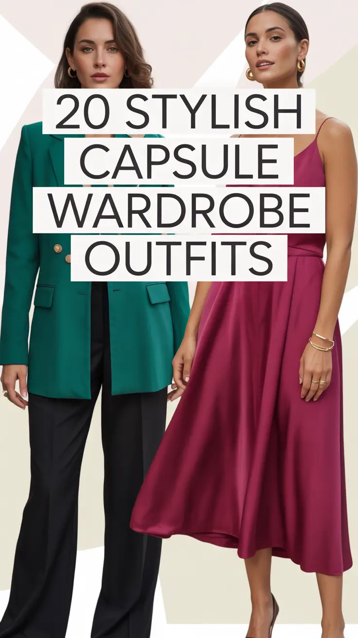 Stylish Capsule Wardrobe Outfits 2026: Chic, Timeless & Effortlessly Minimal Looks for Every Season