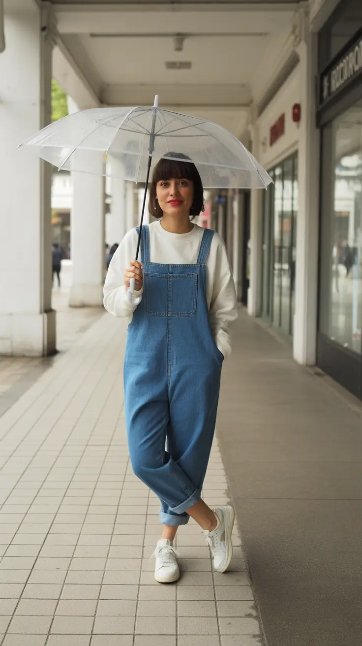 mom outfits 2026 Playful Denim Energy