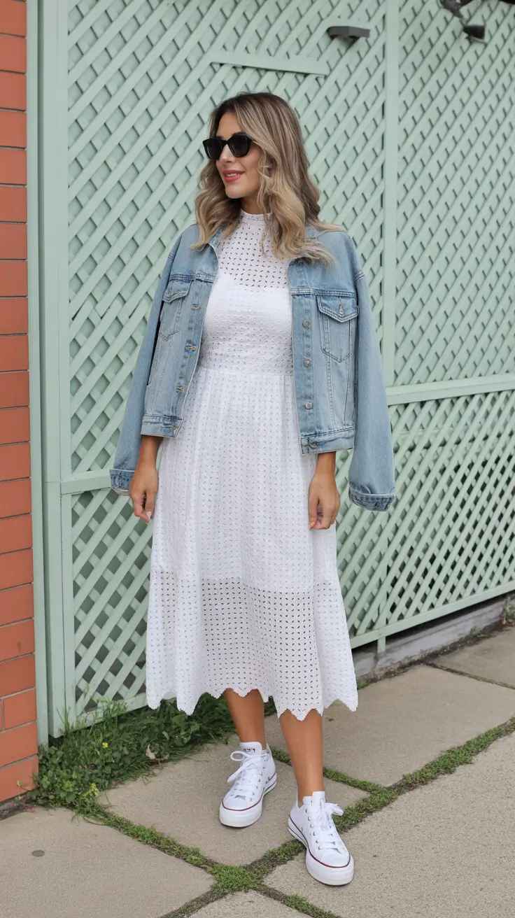 mom outfits 2026 Sweet Denim Whispers