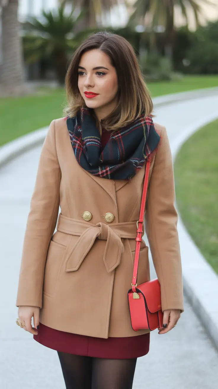 preppy outfits aesthetic Timeless Camel Layers