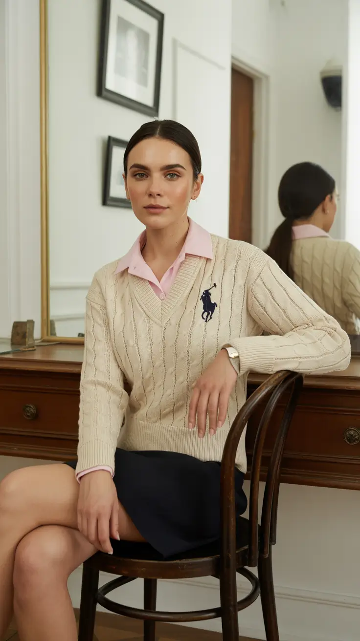 preppy outfits aesthetic Classic Prep with a Twist