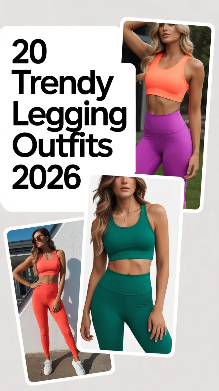 Trendy Legging Outfits 2026: Chic, Casual & Flared Styles You’ll Love This Year