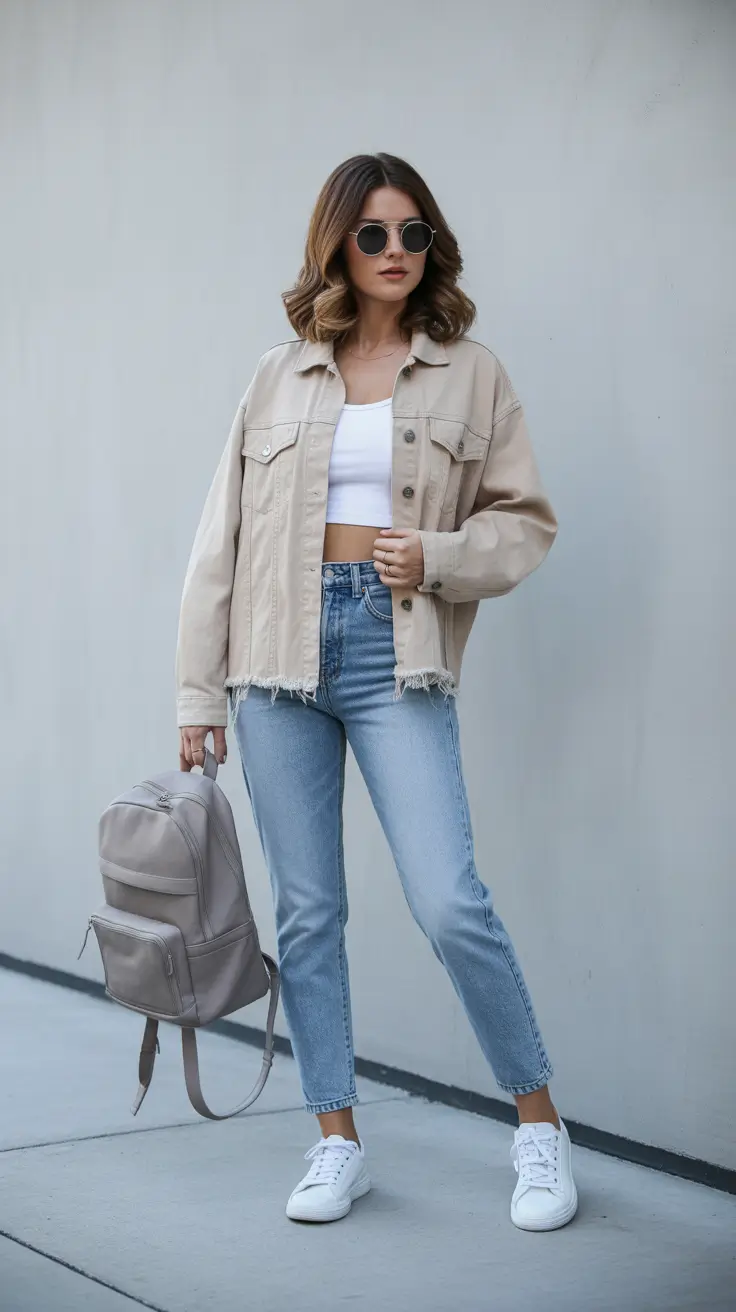 Trendy outfit ideas 2026 Everyday Denim Chic