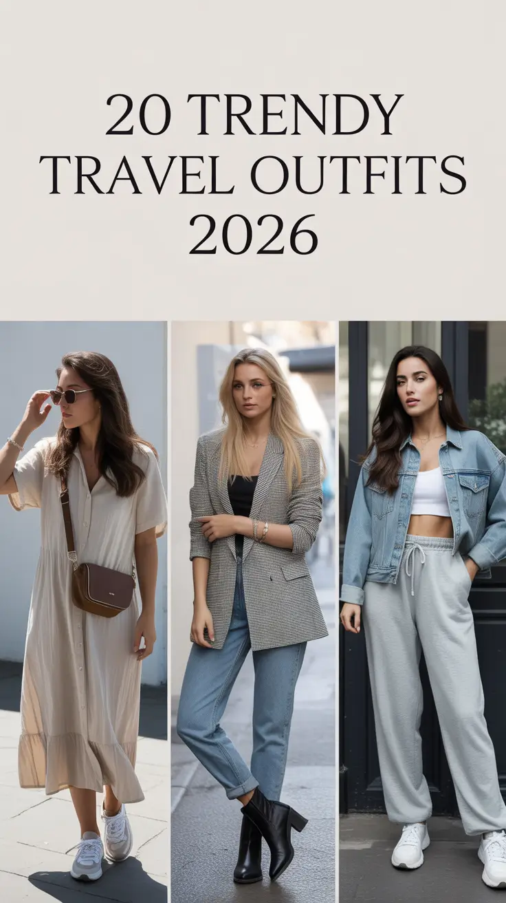 Trendy Travel Outfits 2026: Chic & Comfortable Travel Outfit Ideas for Women Around the World
