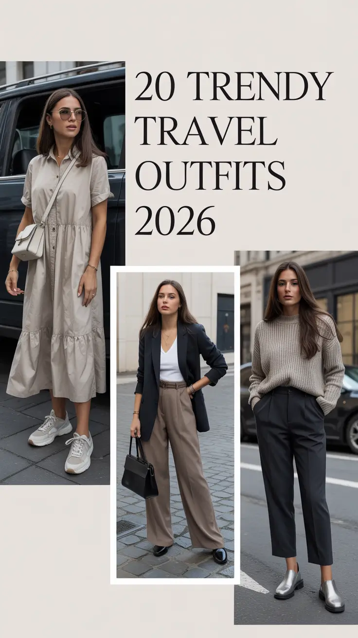 Trendy Travel Outfits 2026: Chic & Comfortable Travel Outfit Ideas for Women Around the World