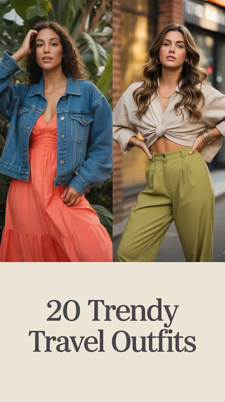Trendy Travel Outfits 2026: Chic & Comfortable Travel Outfit Ideas for Women Around the World