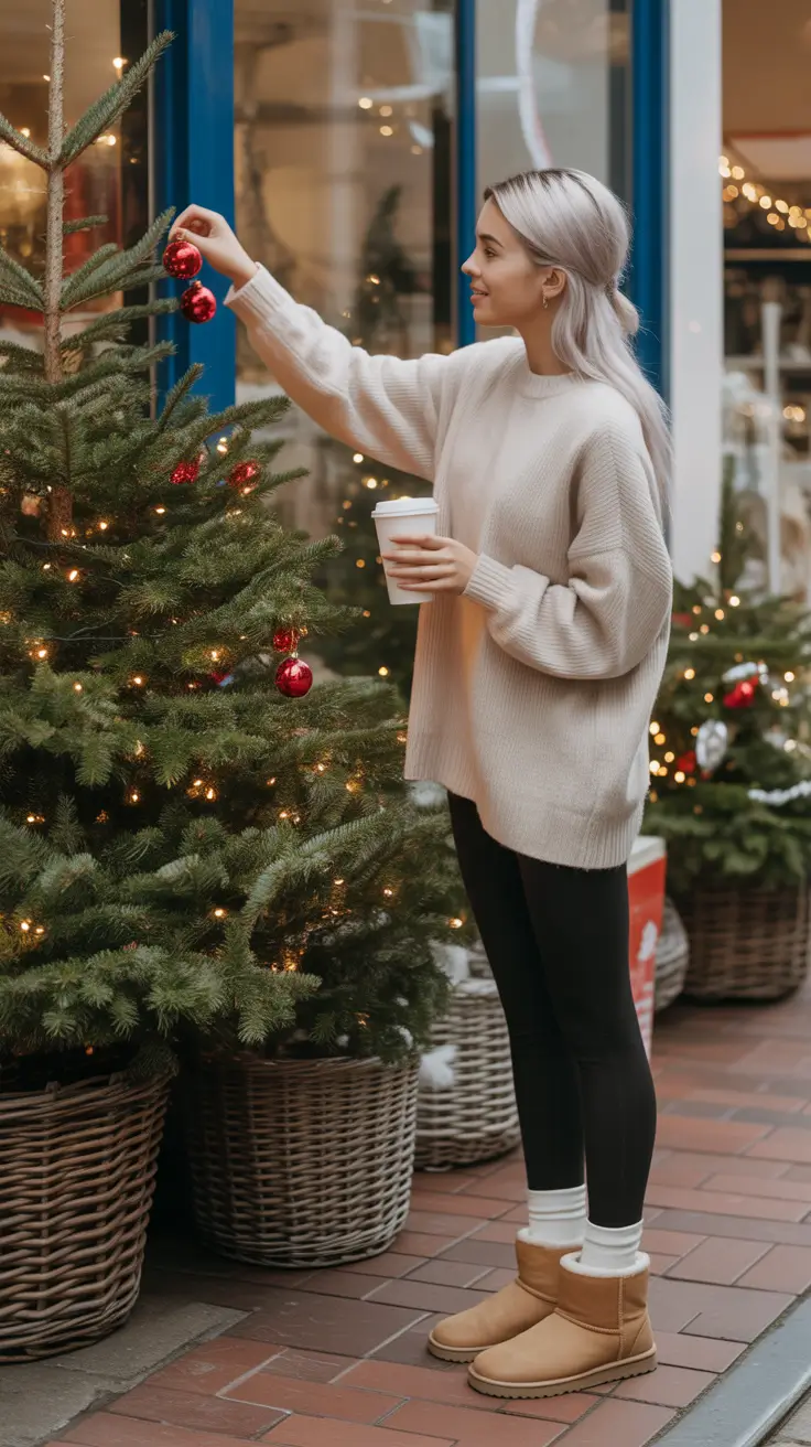 Ugg outfits for women 2026 Holiday Glow and Winter Charm