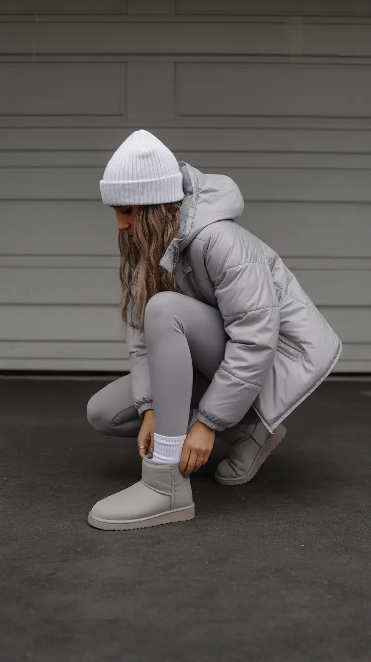 Ugg outfits for women 2026 Frosty Grey Perfection