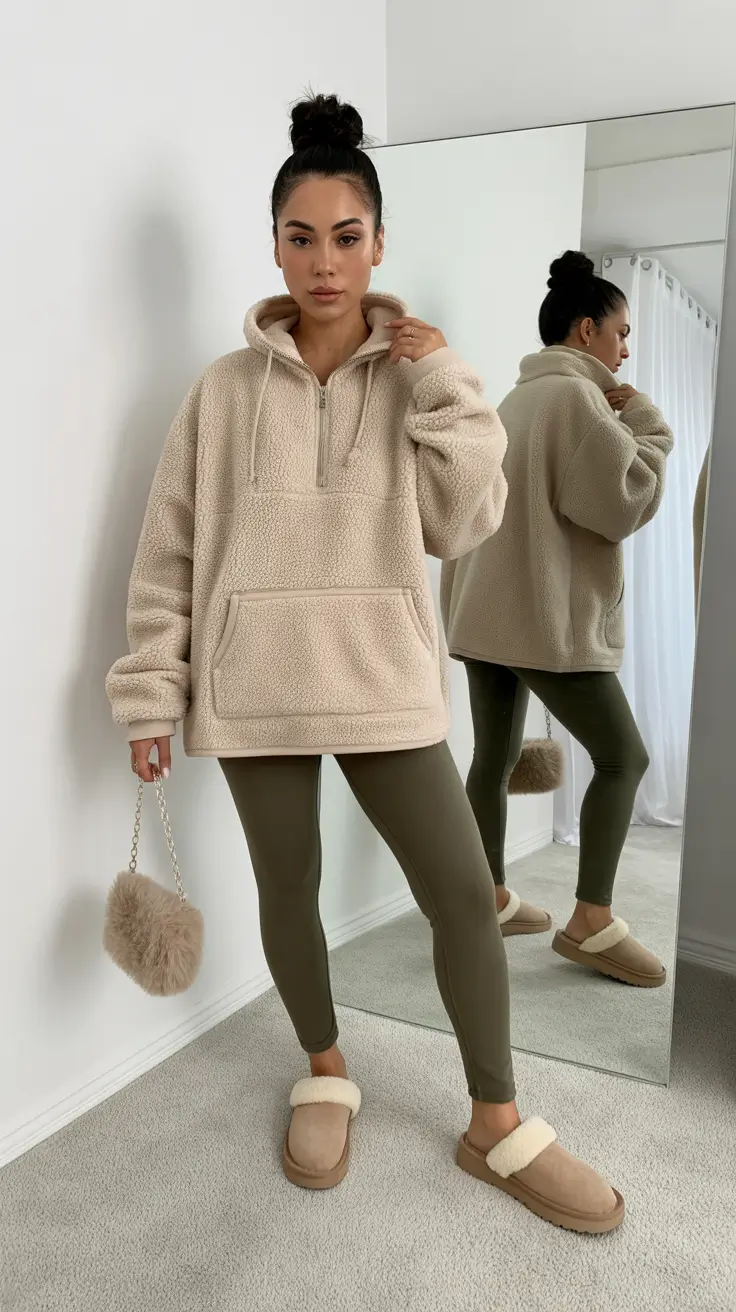 Ugg outfits for women 2026 Shearling Street Chic