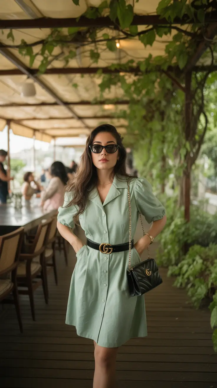 vacation outfits for women 2026 Minty Fresh Sophistication