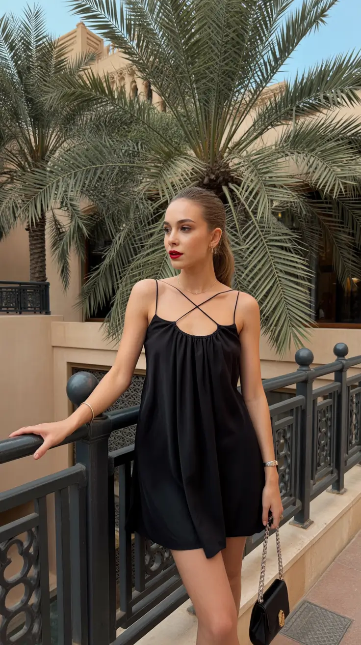vacation outfits for women 2026 The Little Black Dress Vacation Edition