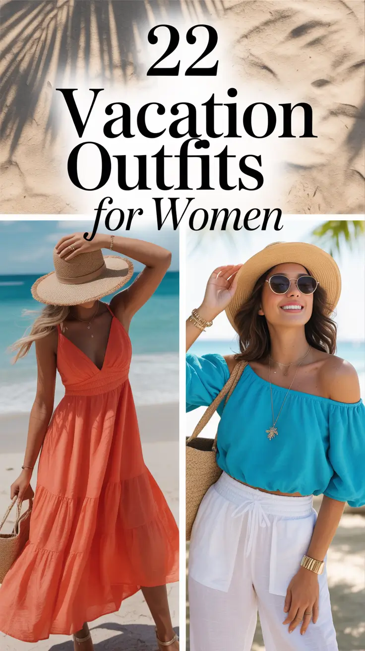 Vacation Outfits for Women 2026: Classy & Tropical Style Ideas You’ll Love