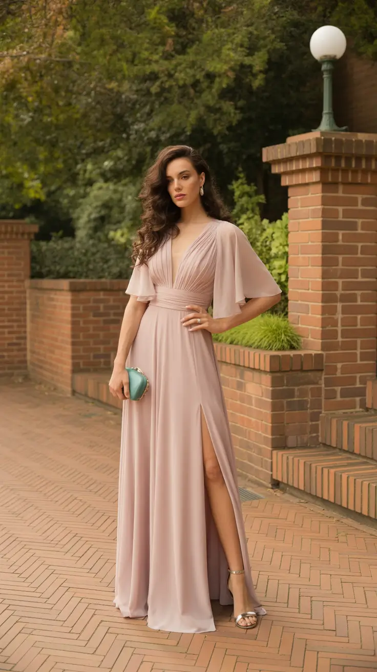wedding guest dresses 2026 Evening Grace