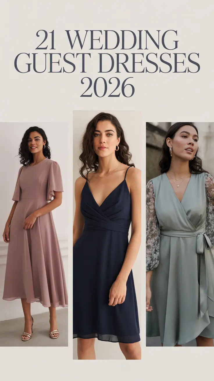 Wedding Guest Dresses 2026: Chic & Colorful Outfit Ideas for Every Season
