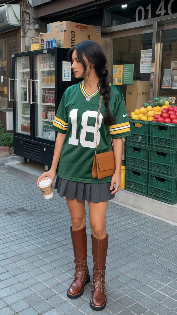 y2k outfits ideas 2026 Varsity Chic Revival