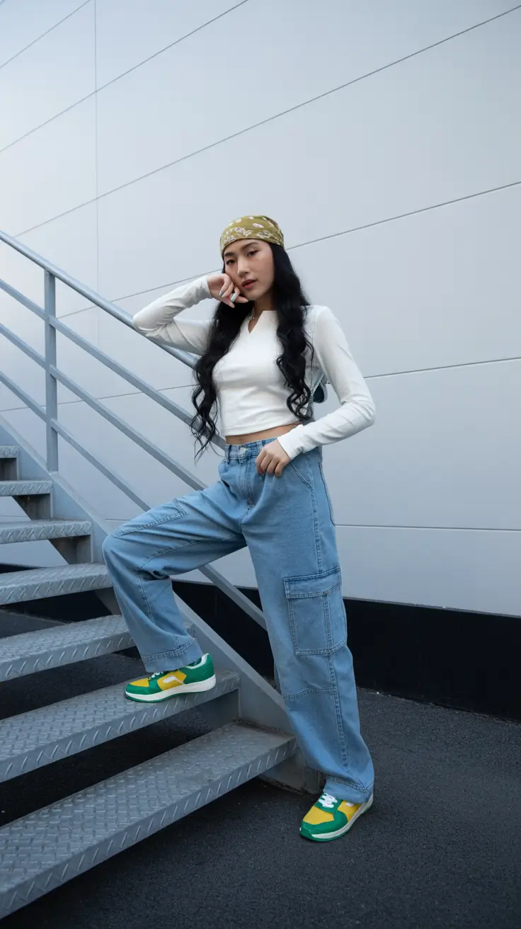 y2k outfits ideas 2026 Chill Denim Logic