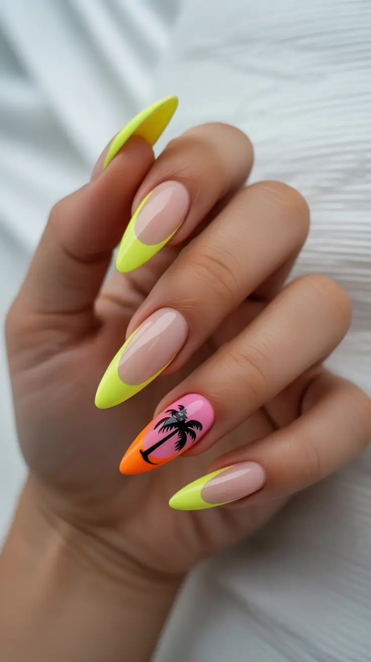beach-nails-2026-Sunset-Palm-Vibes
